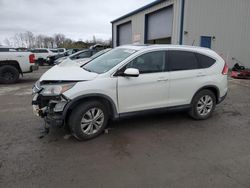 Salvage cars for sale from Copart Duryea, PA: 2014 Honda CR-V EXL