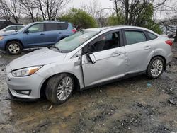 Ford Focus Titanium salvage cars for sale: 2015 Ford Focus Titanium