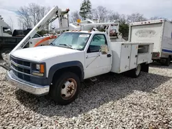 Salvage trucks for sale at West Warren, MA auction: 1997 Chevrolet GMT-400 C3500-HD