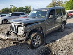 Salvage cars for sale at Riverview, FL auction: 2012 Jeep Liberty Limited