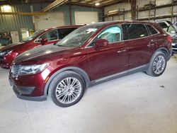Salvage cars for sale at Eldridge, IA auction: 2017 Lincoln MKX Reserve