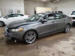 Salvage cars for sale at Davison, MI auction: 2017 Ford Fusion SE