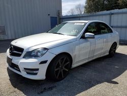 Mercedes-Benz C 300 4matic salvage cars for sale: 2013 Mercedes-Benz C 300 4matic