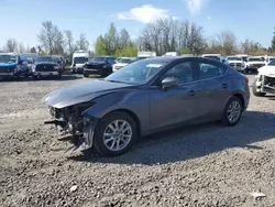 Salvage cars for sale from Copart Portland, OR: 2016 Mazda 3 Touring