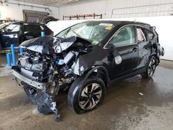 Salvage cars for sale at Candia, NH auction: 2015 Honda CR-V Touring