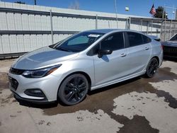 Chevrolet salvage cars for sale: 2017 Chevrolet Cruze LT