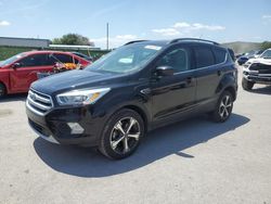 Salvage cars for sale at Orlando, FL auction: 2018 Ford Escape SEL