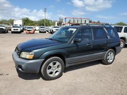 Salvage cars for sale at Kapolei, HI auction: 2004 Subaru Forester 2.5X