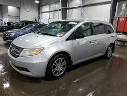 Salvage cars for sale at Ham Lake, MN auction: 2012 Honda Odyssey EX