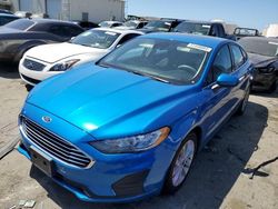 Salvage cars for sale at Martinez, CA auction: 2019 Ford Fusion SE