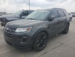 Ford salvage cars for sale: 2018 Ford Explorer XLT