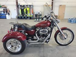 Salvage motorcycles for sale at Assonet, MA auction: 2009 Harley-Davidson XL1200 C