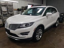 Salvage cars for sale from Copart Elgin, IL: 2017 Lincoln MKC Select