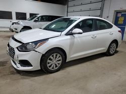 Salvage cars for sale from Copart Blaine, MN: 2021 Hyundai Accent SE