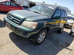 Salvage cars for sale at Vallejo, CA auction: 2003 Toyota Highlander
