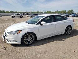 2017 Ford Fusion SE en venta en Kansas City, KS