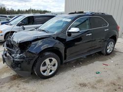 Salvage cars for sale from Copart Franklin, WI: 2015 Chevrolet Equinox LTZ