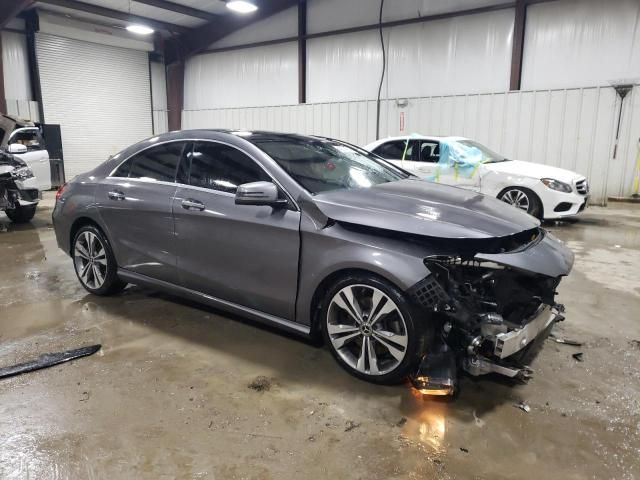 2018 Mercedes-Benz CLA 250 4matic