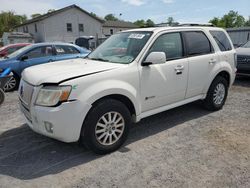 Salvage cars for sale at York Haven, PA auction: 2010 Mercury Mariner Hybrid