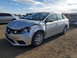 Salvage cars for sale at Brighton, CO auction: 2017 Nissan Sentra S