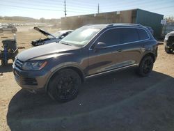 Salvage cars for sale at Colorado Springs, CO auction: 2012 Volkswagen Touareg Hybrid