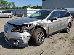 Salvage cars for sale at Spartanburg, SC auction: 2017 Subaru Outback 3.6R Limited