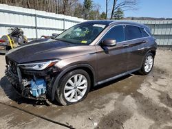 Salvage cars for sale at Center Rutland, VT auction: 2019 Infiniti QX50 Essential