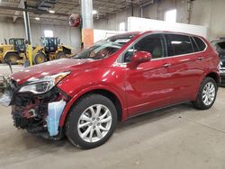 Salvage cars for sale from Copart Blaine, MN: 2019 Buick Envision Preferred