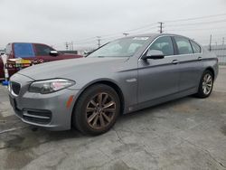 Salvage cars for sale at Sun Valley, CA auction: 2014 BMW 528 I