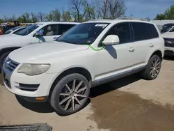 Salvage cars for sale from Copart Bridgeton, MO: 2008 Volkswagen Touareg 2 V8