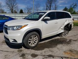 Salvage cars for sale at Rogersville, MO auction: 2016 Toyota Highlander LE