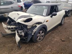 Salvage cars for sale from Copart Elgin, IL: 2016 Mini Cooper