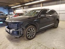 Salvage cars for sale from Copart Wheeling, IL: 2017 Audi Q7 Premium Plus