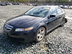 Salvage cars for sale from Copart Waldorf, MD: 2006 Acura 3.2TL