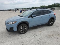 Salvage cars for sale from Copart New Braunfels, TX: 2018 Subaru Crosstrek Premium