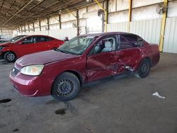 Chevrolet Vehiculos salvage en venta: 2006 Chevrolet Malibu LS