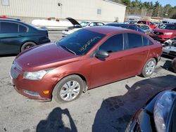 Salvage cars for sale at Exeter, RI auction: 2013 Chevrolet Cruze LS