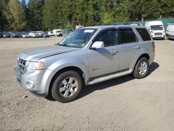 Salvage cars for sale from Copart Graham, WA: 2010 Ford Escape Hybrid