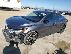 Salvage cars for sale at Sun Valley, CA auction: 2022 Nissan Sentra SR