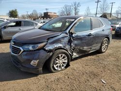 Salvage cars for sale at New Britain, CT auction: 2019 Chevrolet Equinox LT