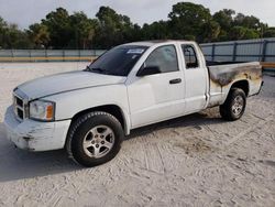 Salvage cars for sale from Copart Fort Pierce, FL: 2006 Dodge Dakota SLT