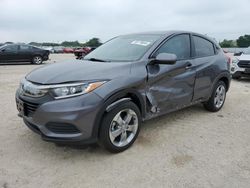 Salvage cars for sale at San Antonio, TX auction: 2021 Honda HR-V LX