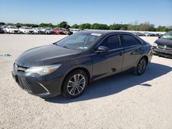 Salvage cars for sale from Copart San Antonio, TX: 2016 Toyota Camry LE