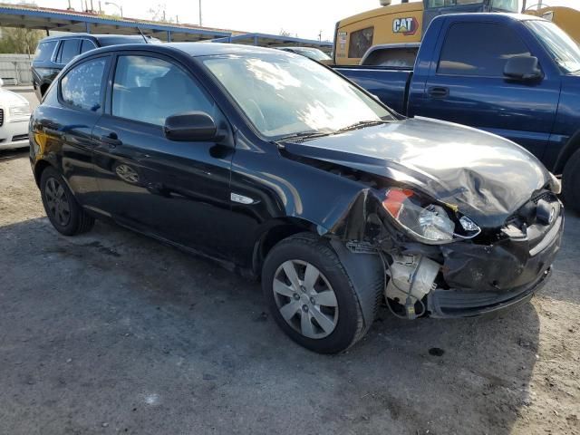 2010 Hyundai Accent Blue