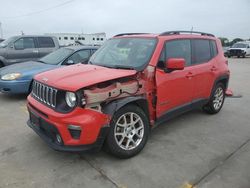 Salvage cars for sale at Grand Prairie, TX auction: 2020 Jeep Renegade Latitude