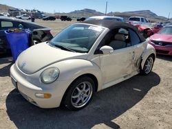 Volkswagen salvage cars for sale: 2003 Volkswagen New Beetle GLS