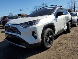 Salvage cars for sale at New Britain, CT auction: 2020 Toyota Rav4 XSE