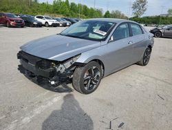 Salvage cars for sale at Bridgeton, MO auction: 2023 Hyundai Elantra SEL