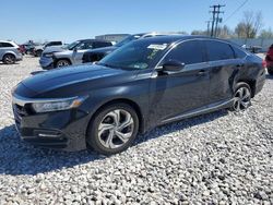 Honda Accord EX salvage cars for sale: 2018 Honda Accord EX