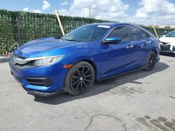 Vehiculos salvage en venta de Copart Orlando, FL: 2017 Honda Civic EX